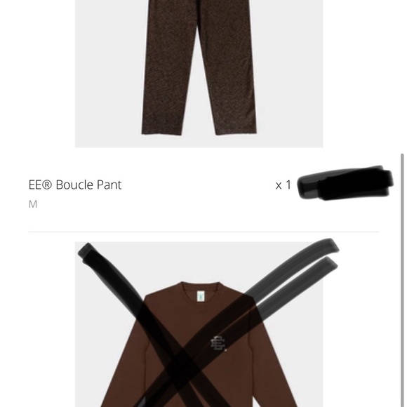 Eric Emanuel Other - eric emanual ee boucle pant brown/yellow BRAND NEW size mens m‎